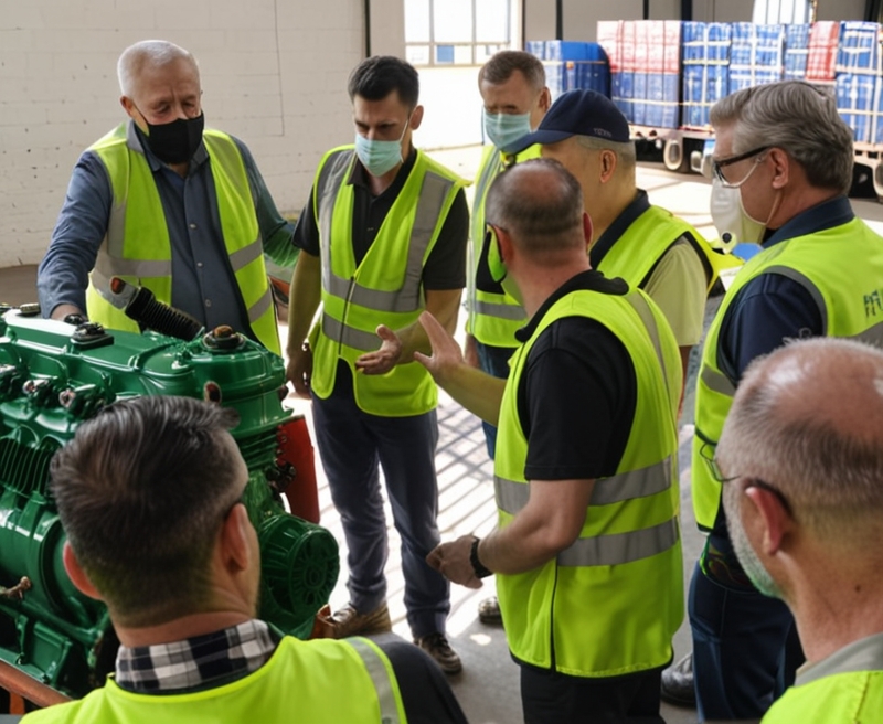 работа двигателя Volvo D4-D8